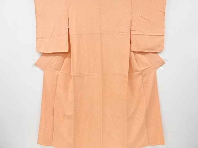 絞り　霰模様小紋着物